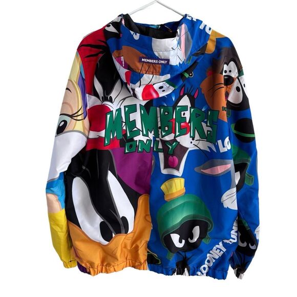 Looney Tunes Members Only Jacket L - Picture 3 of 12
